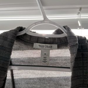 Gray White House black market sweater  and or cardigan .